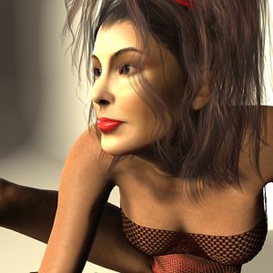 3D realistic danielle model