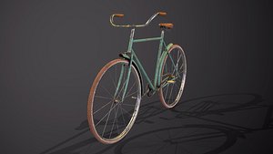 3D Vintage bicycle