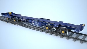 flatcar ecofret 3d model