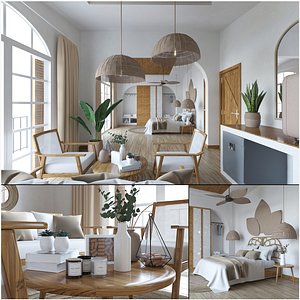 Boho Hotel Suite Interior