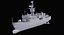 chi yang class frigate 3d model
