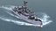 chi yang class frigate 3d model