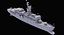 chi yang class frigate 3d model