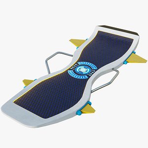 Sci Fi Hoverboard 7 All PBR Unity UE Textures Included