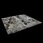 Gravel Ground 09 - Digitalização de modelo de fotogrametria 3D de uma pilha de cascalho e areia