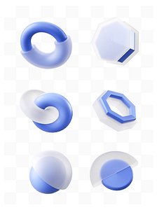 3D model Frosted glass texture geometry