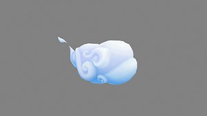 Cartoon Cloud Mount - A