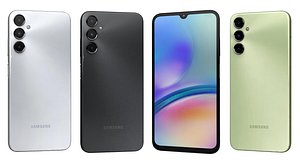 3D Samsung Galaxy A05s All Colors