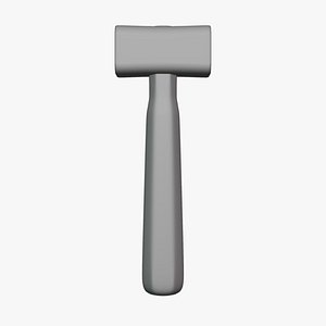 3D Hammer - Geometry Only No Textures No Materials model