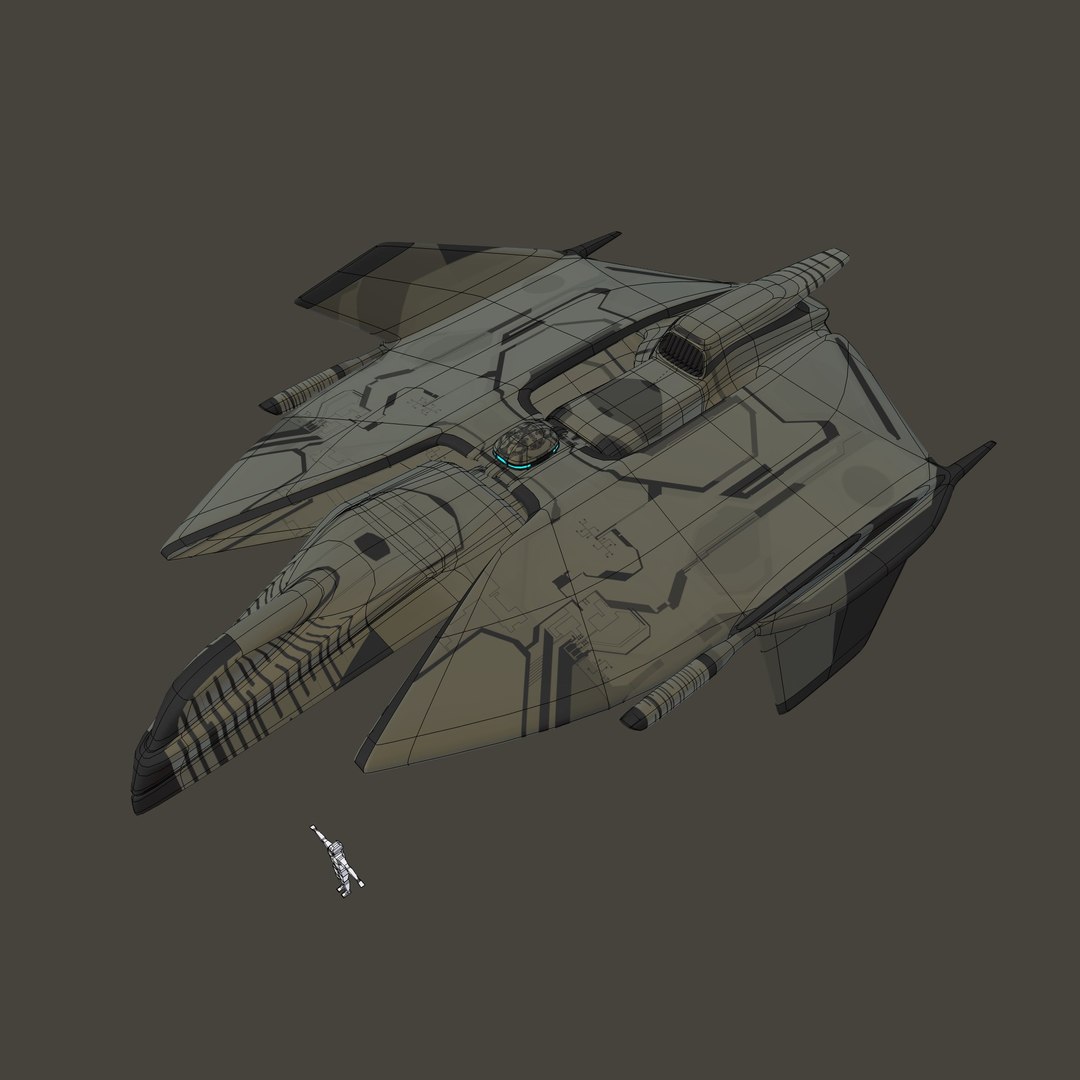 3d Fighter Model