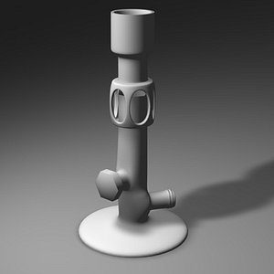 3dsmax bunsen burner