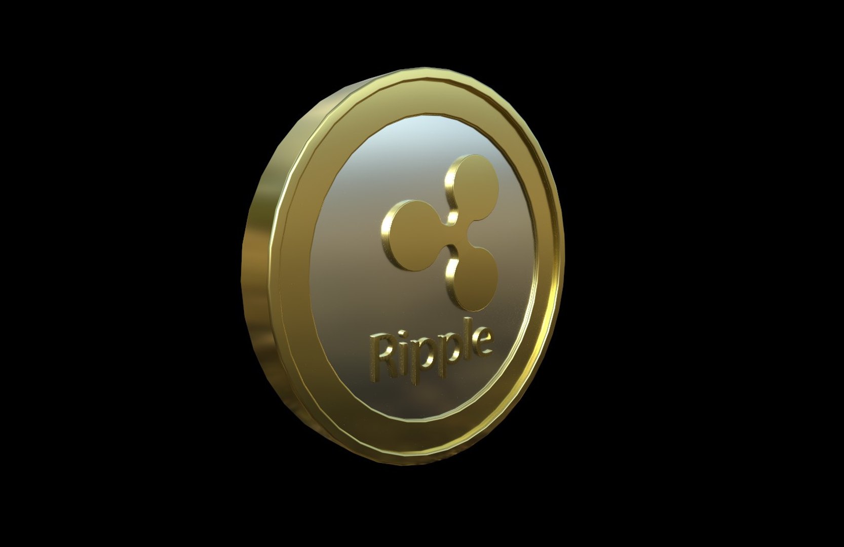 Ripple Cryptocurrency Crypto 3D Model - TurboSquid 1302497