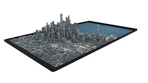 City of Chicago 3D model