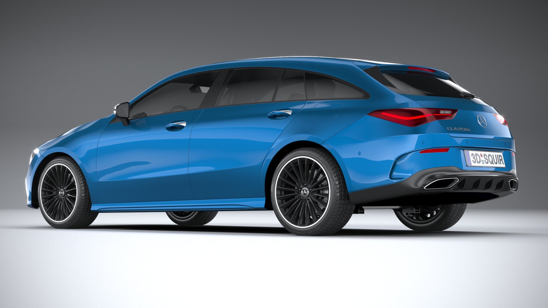 MercedesBenz CLA Shooting Brake 2024 3D Model TurboSquid 2032701