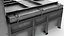 Cremation Oven for Animal Incineration Rigged for Maya