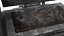 Cremation Oven for Animal Incineration Rigged for Maya