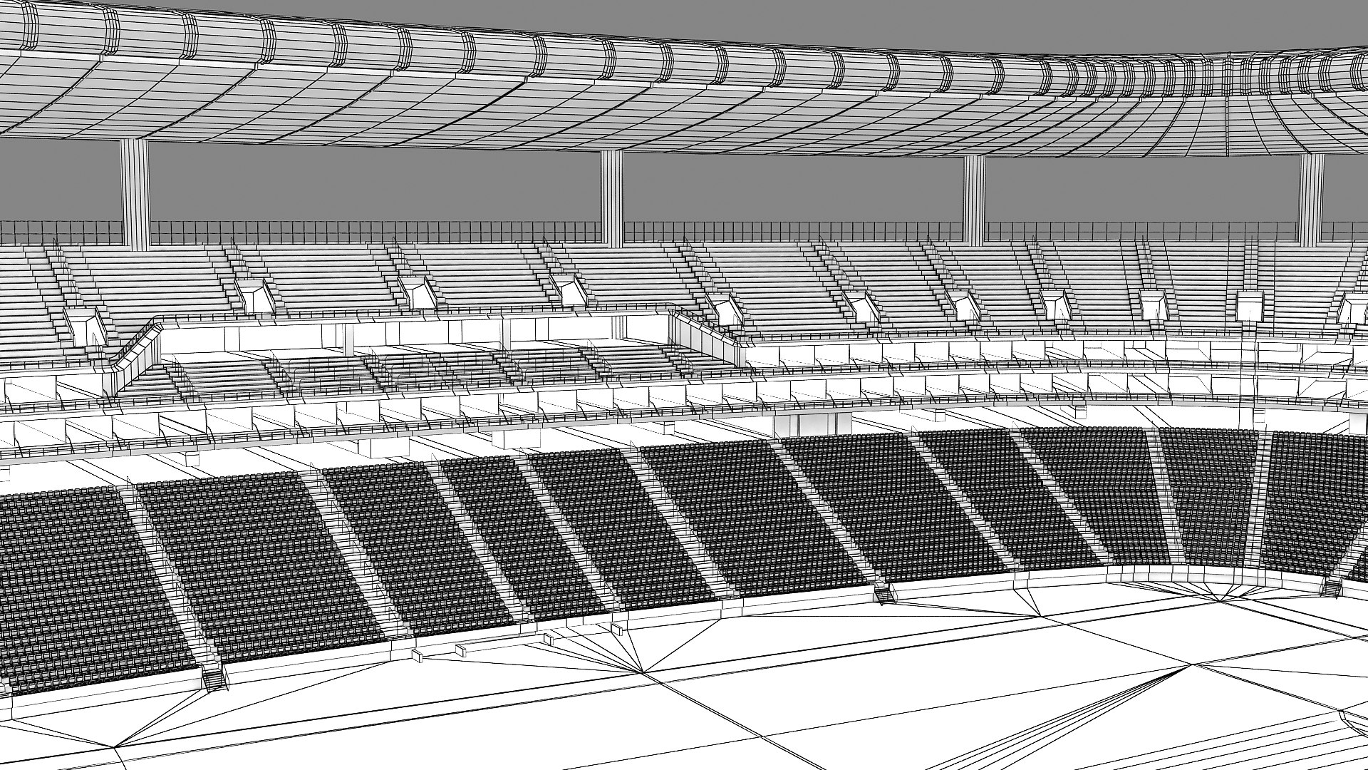 3D model Estadio Akron Stadium Mexico - TurboSquid 2071697