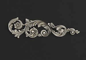 carved cnc 3D