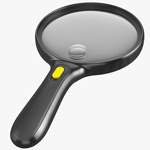 Handheld Illuminated Magnifying Glass