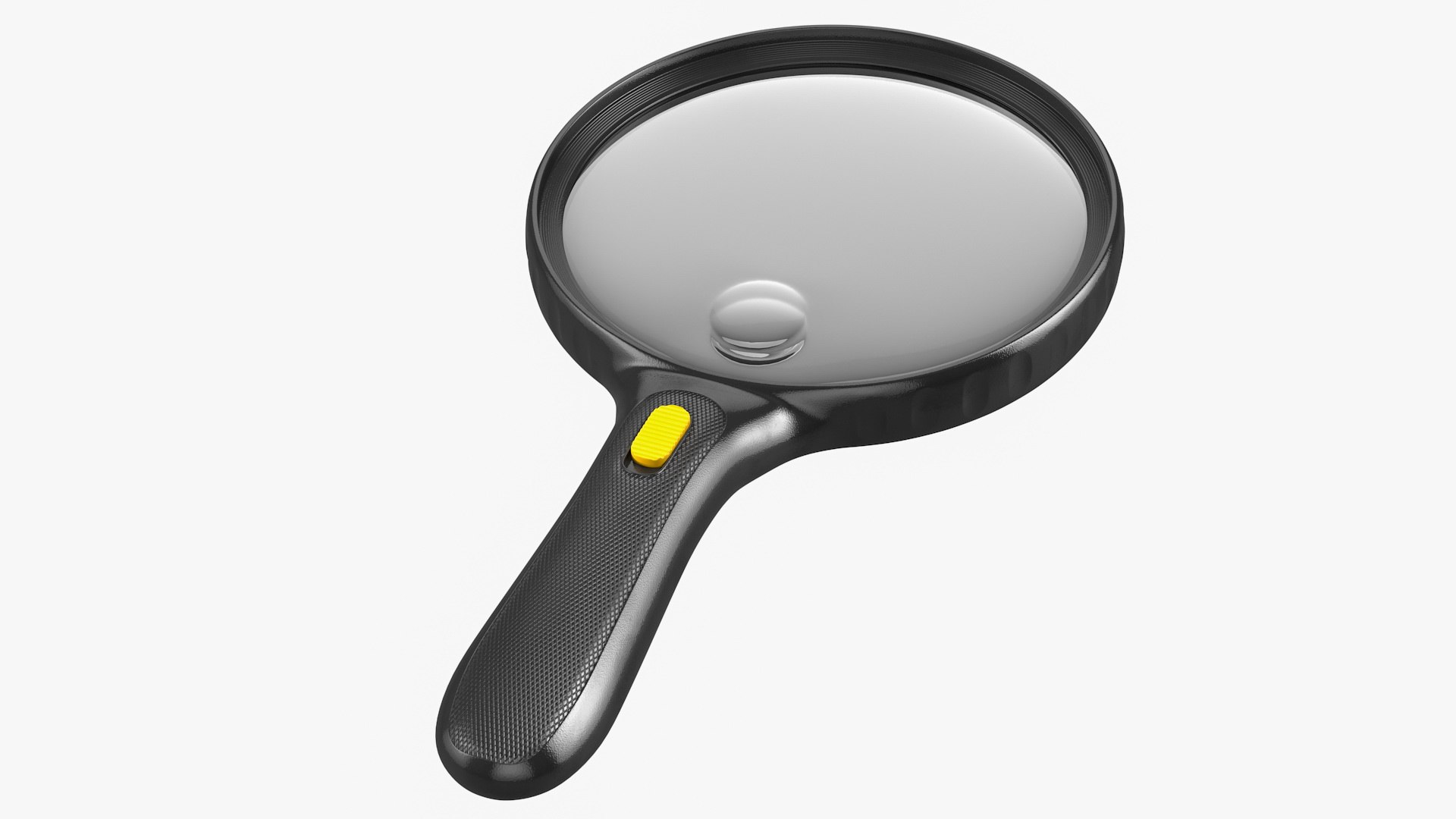 Handheld Illuminated Magnifying Glass 3D model preview