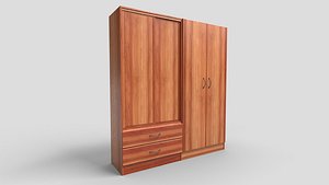 Wardrobe N35 3D model