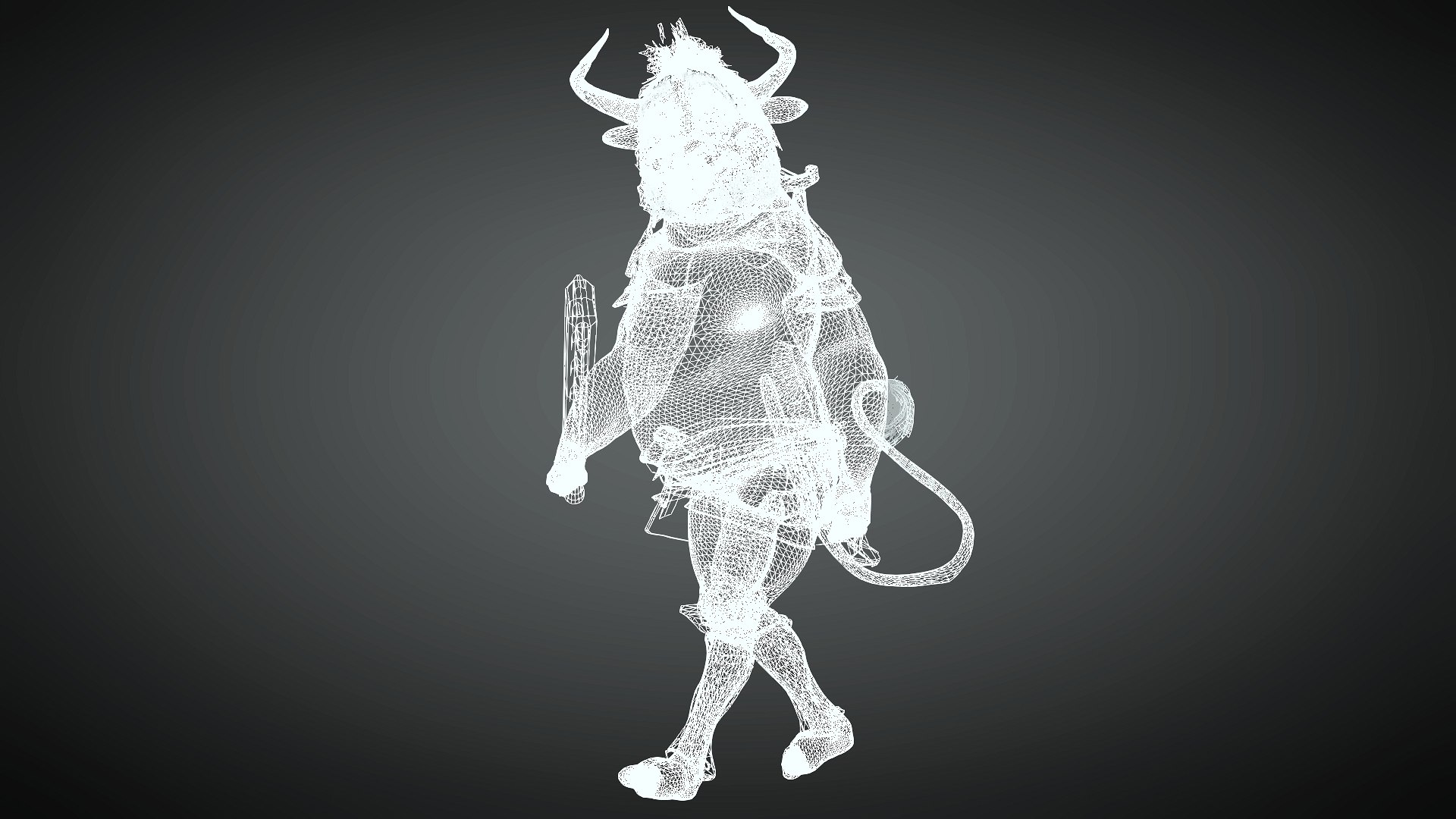 Bull 3D Model - TurboSquid 1879382