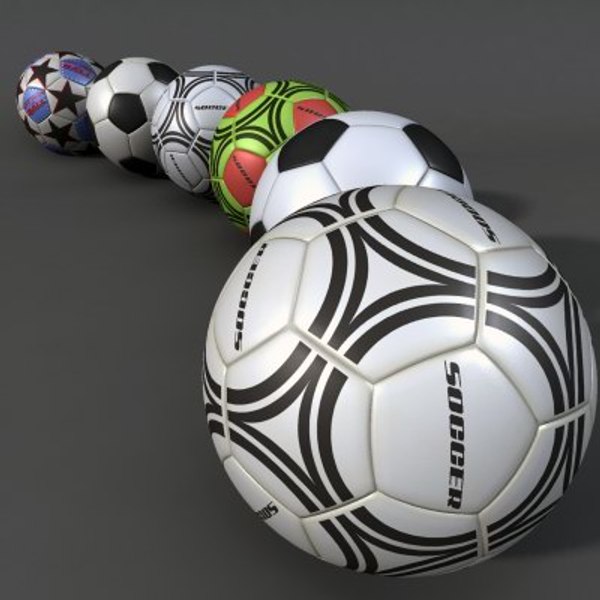 3d x soccer ball