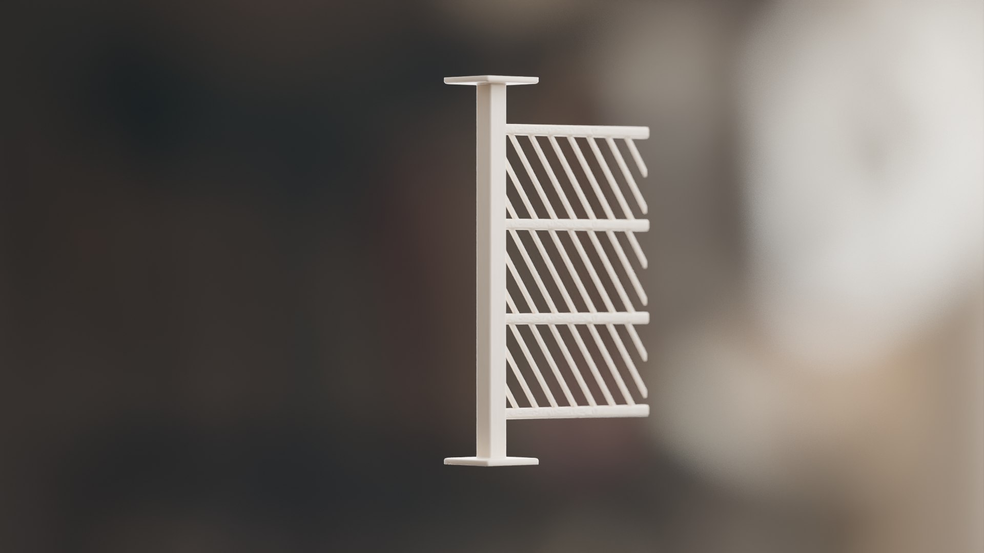 Handrail for balcony and house in 6 shapes 3D model - TurboSquid 2092147