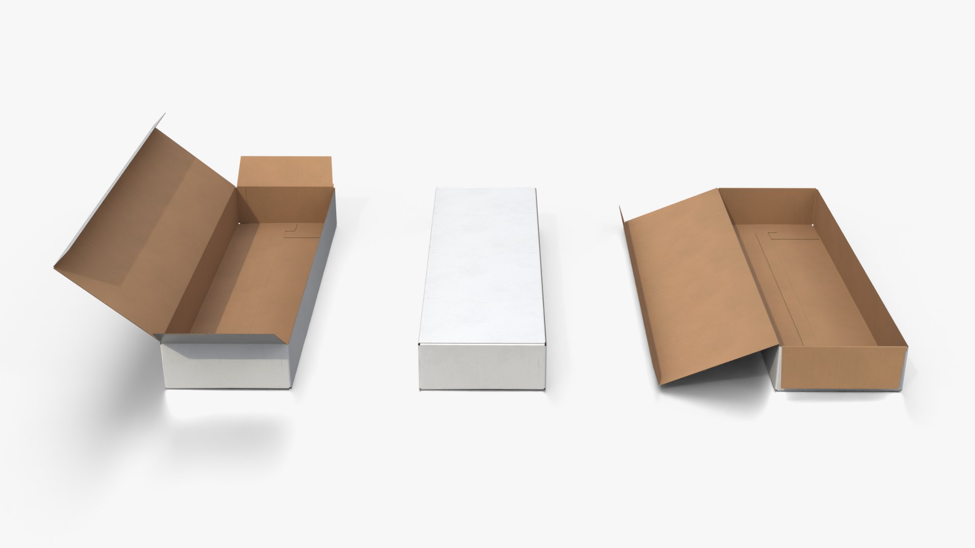 Tuck Top Box - White Long Flat Packaging Box 3D model https://p.turbosquid.com/ts-thumb/mk/D1WcCq/JA/r_12/png/1776535756/1920x1080/fit_q87/0738af1a08b4c3788260564e3b3207e30d0a6da9/r_12.jpg