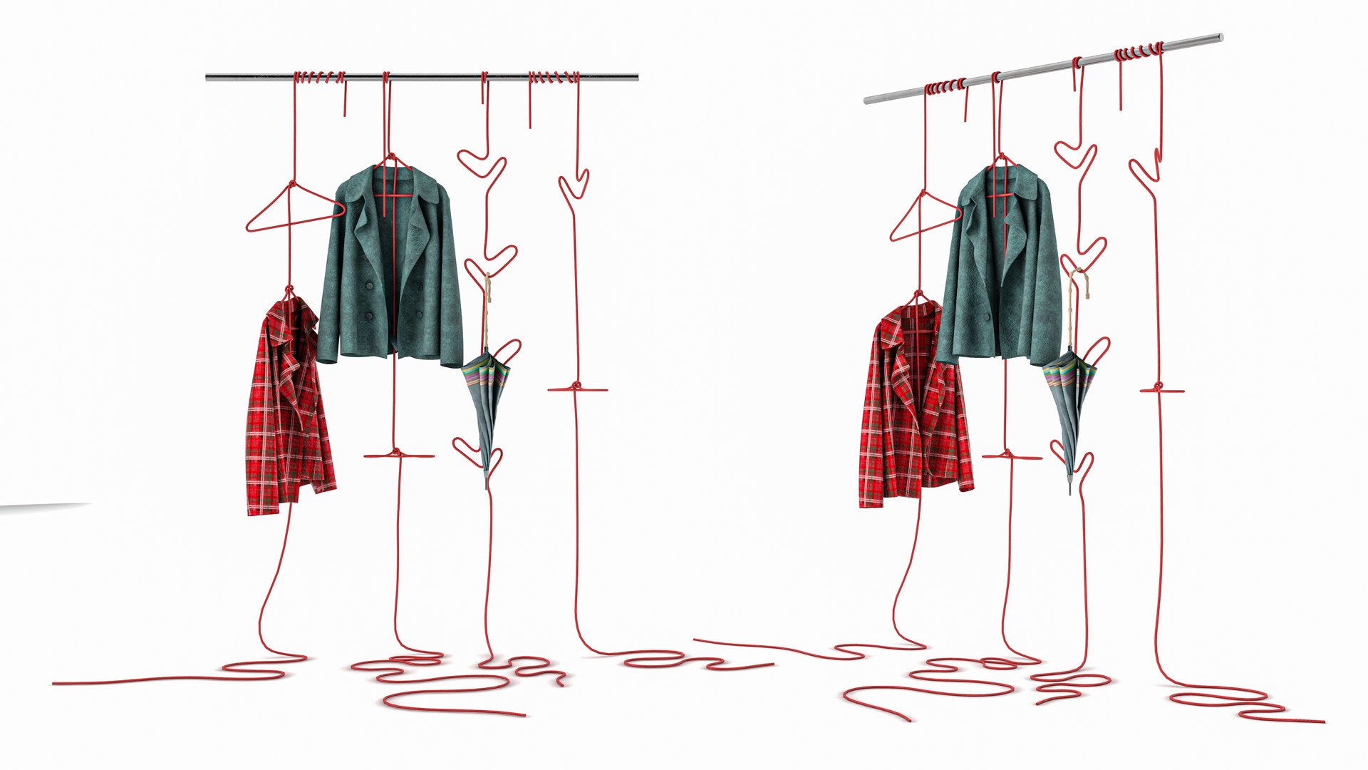 CLOTH 35 SET WITH WARDROBE PROPS model - TurboSquid 2133786
