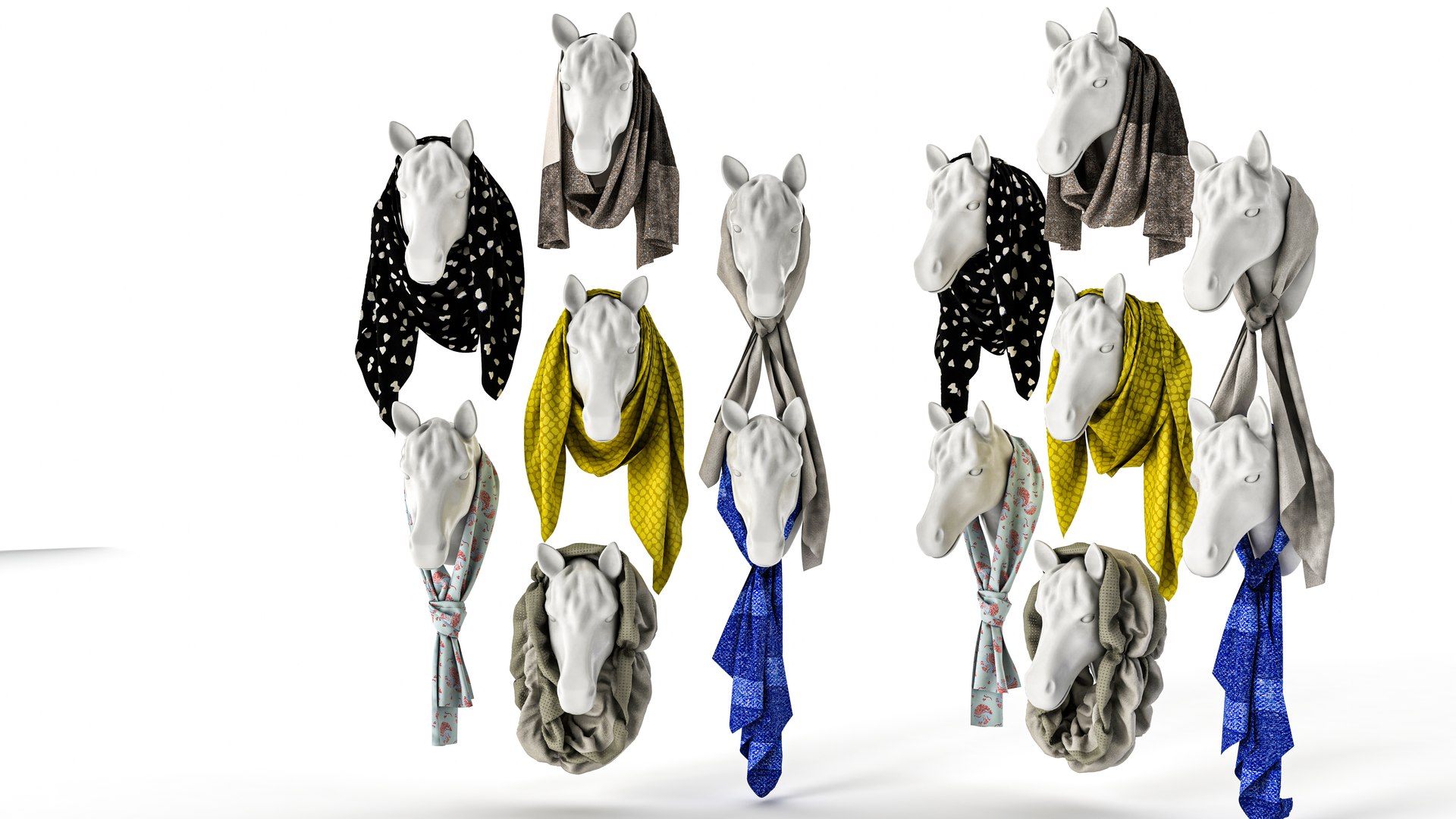 CLOTH 35 SET WITH WARDROBE PROPS model - TurboSquid 2133786