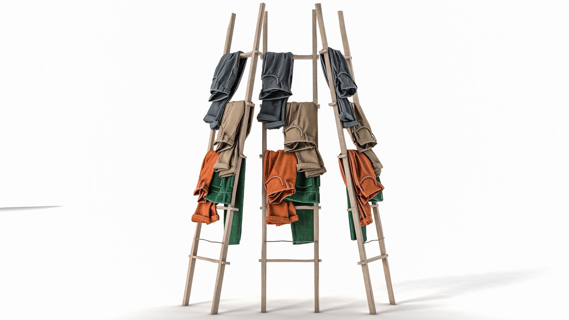 CLOTH 35 SET WITH WARDROBE PROPS model - TurboSquid 2133786