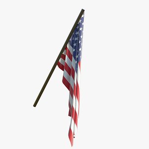 Flag Alembic gently swaying in the wind 1000 frames