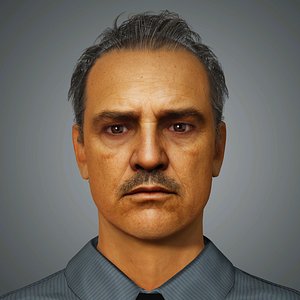 Marlon Brando Character 3D model