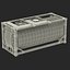 3d model iso tank container