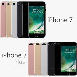 Apple iPhone 7 Plus and iPhone 7 All Colors
