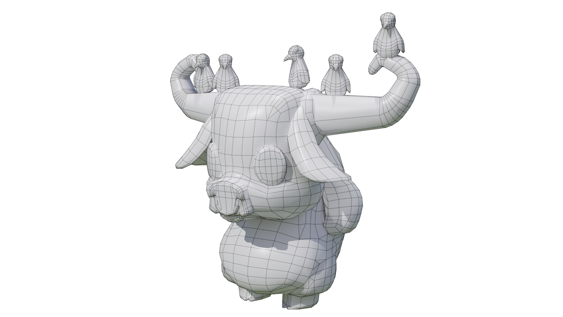 3D Statue Bull - TurboSquid 2220542