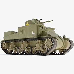 3D m3 lee tank