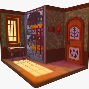 Kids Bedroom 3D model
