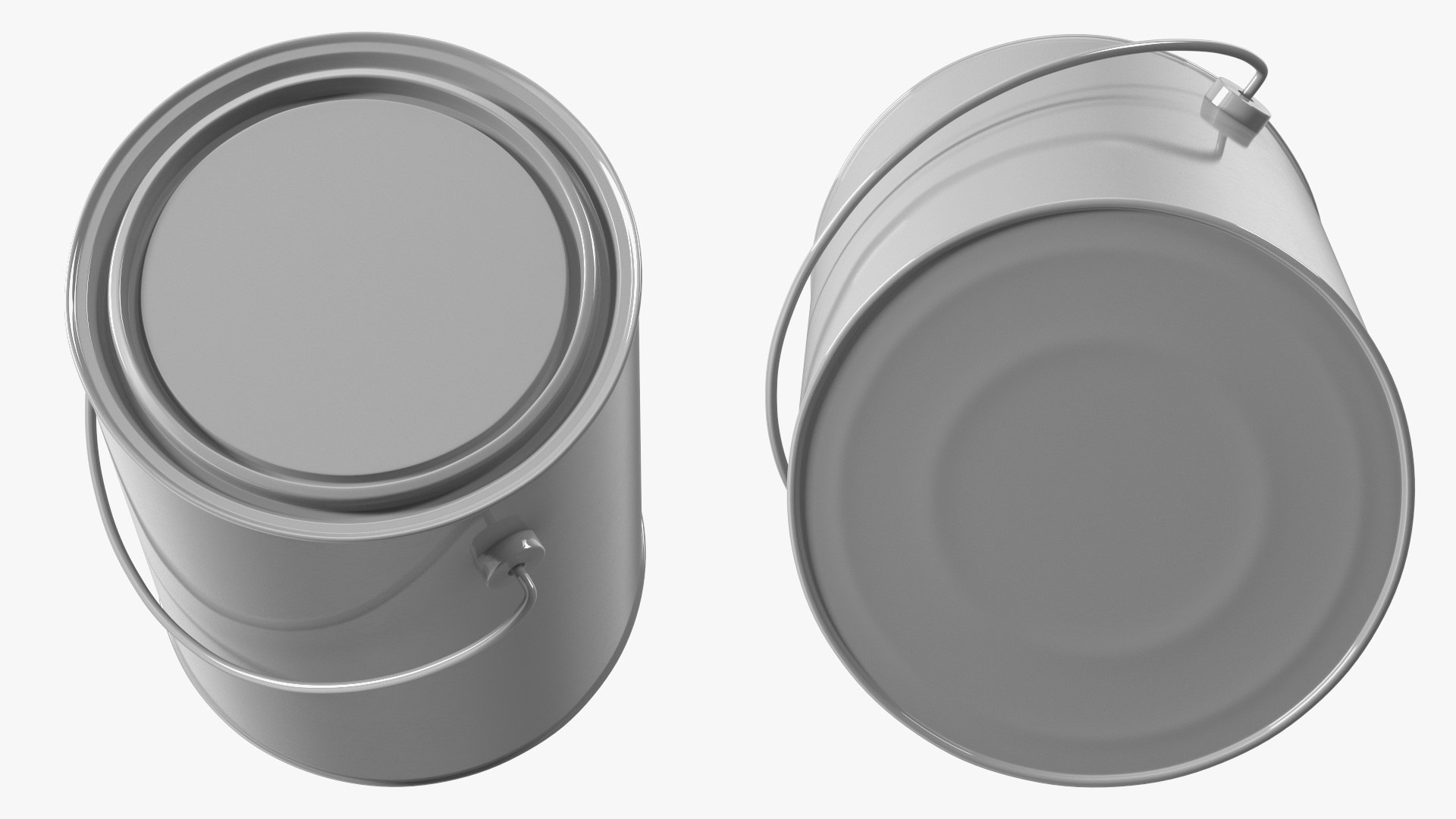 3D Paint Bucket Closed Model - TurboSquid 2024516