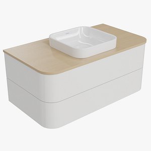 3D Duravit Happy D2 HP4971 with 235940