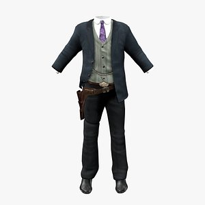 Mens Wild West Full Outfit