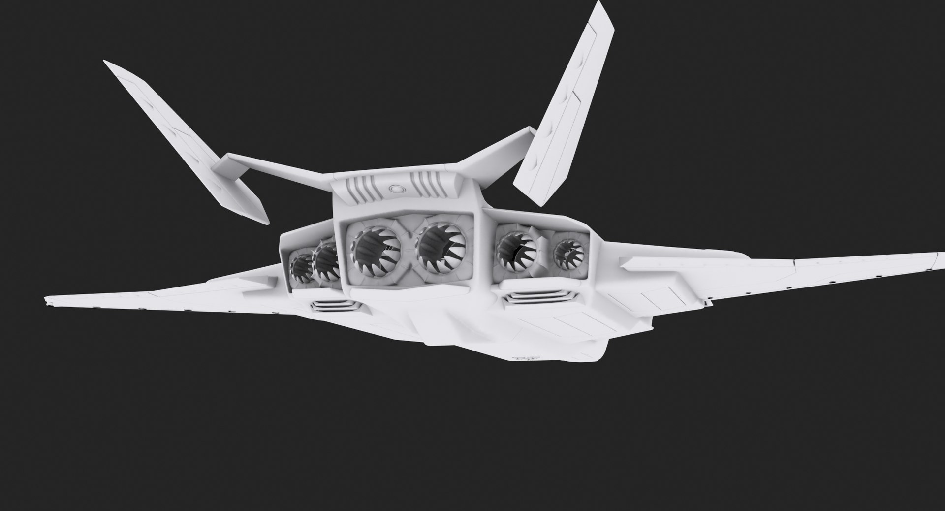 Stealth Fighters Space Spaceship Model - TurboSquid 1153003