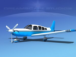 3d model of propeller piper cherokee 260