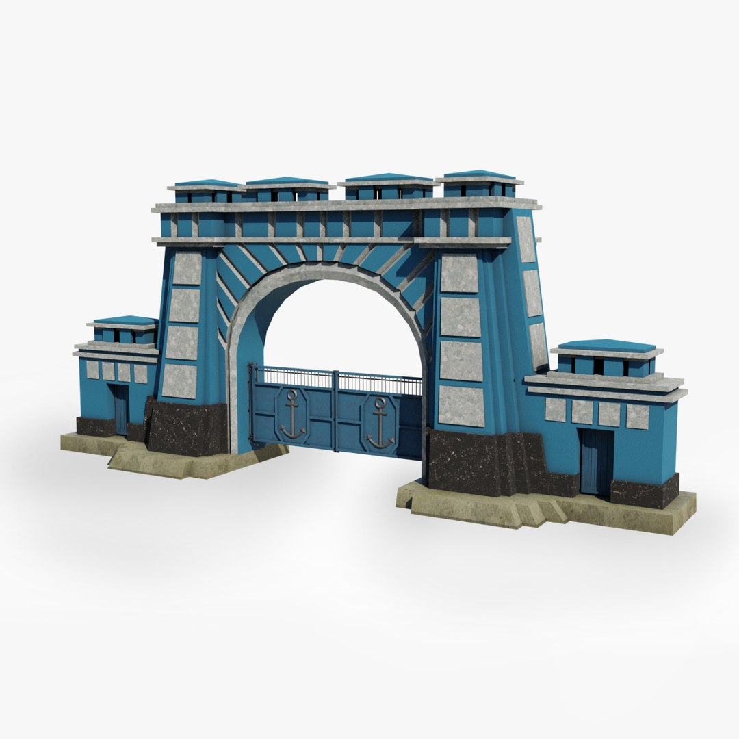 Big Enter Gate of River Port 3D model https://p.turbosquid.com/ts-thumb/mk/i8p4Uj/yd/startframe/jpg/1624605823/1920x1080/fit_q87/66507ee61899b508314891811e9225f041202a05/startframe.jpg