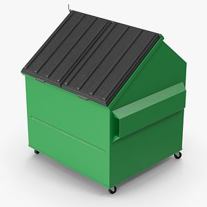 Dumpster On Wheels 3D