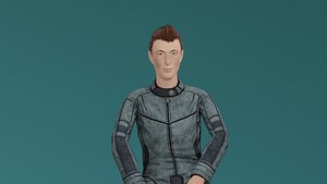 Teen Boy 3D model