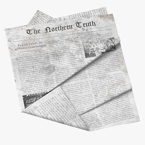 Newspaper Scattered