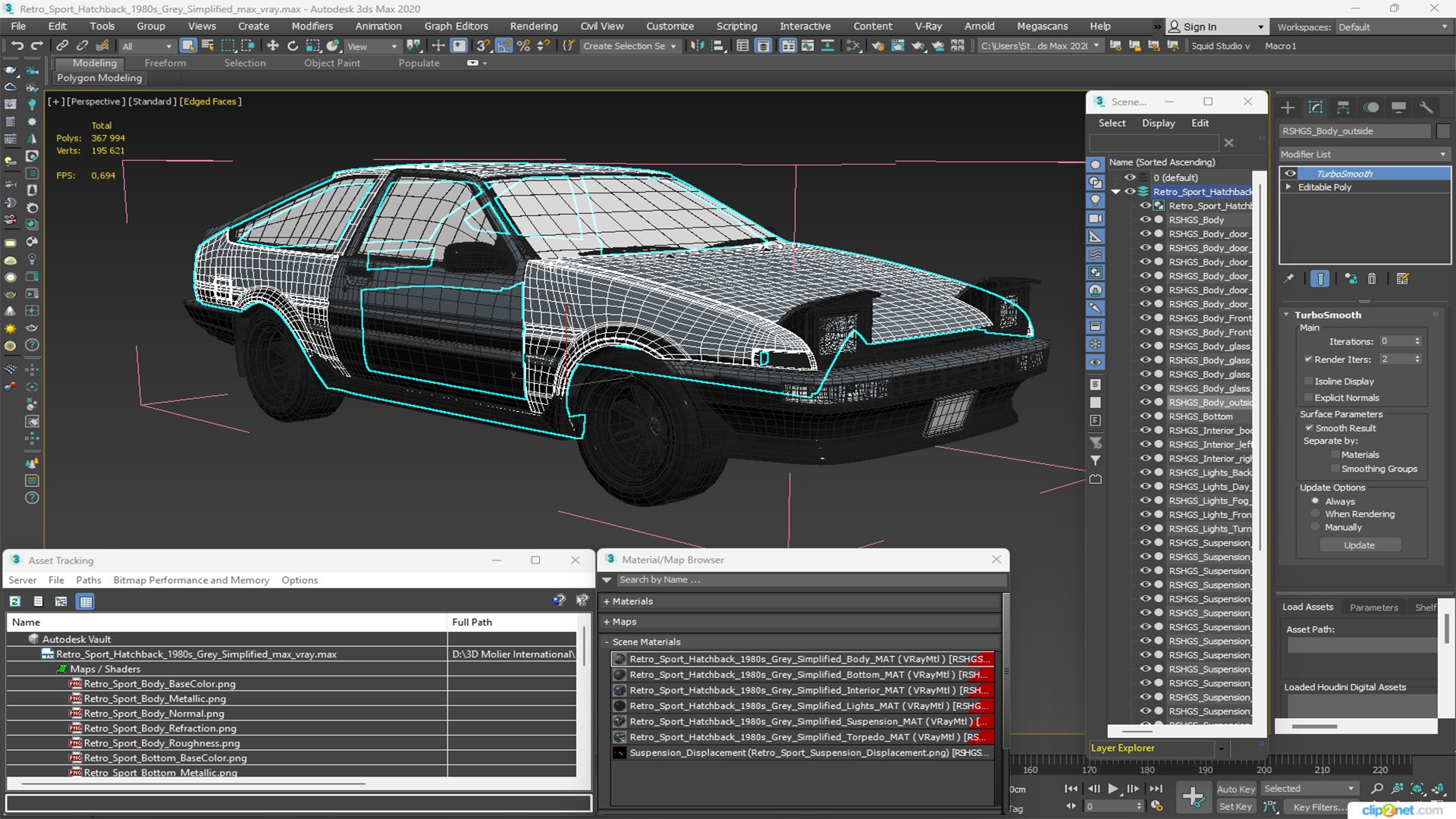 3D model Retro Sport Hatchback 1980s Grey Simplified https://p.turbosquid.com/ts-thumb/mk/wGxlYr/uY/retro_sport_hatchback_1980s_grey_simplified_027/jpg/1748302891/1920x1080/fit_q87/9ab4f6897259ddb9d942288c8f9e3ed9c89c2283/retro_sport_hatchback_1980s_grey_simplified_027.jpg