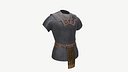 Ancient Armor LoricaHamata 3D Model Game Ready PBR Low Poly